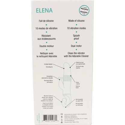 Vibrateur à Mouvement - Adore U - Elena Adore U Sensations plus