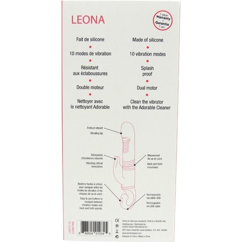 Vibrateur à Mouvement - Adore U - Leona Adore U Sensations plus