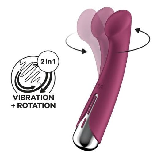 Vibrateur à Mouvement - Satisfyer - Spinning G-Spot 1 Satisfyer Sensations plus