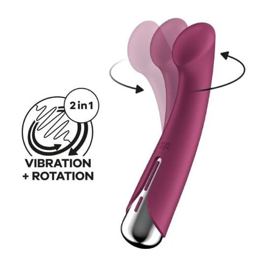 Vibrateur à Mouvement - Satisfyer - Spinning G-Spot 1 Satisfyer Sensations plus