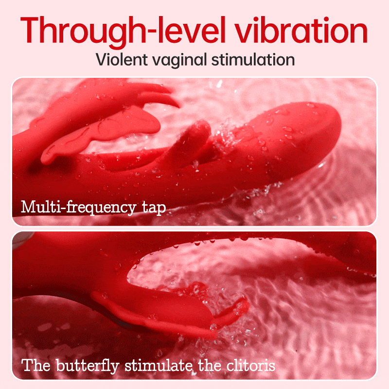 Vibrateur à Mouvement - Secwell - Butterfly Finger Tapping Vibrator Secwell Sensations plus