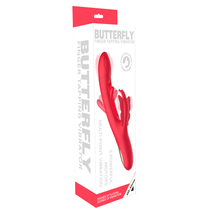 Vibrateur à Mouvement - Secwell - Butterfly Finger Tapping Vibrator Secwell Sensations plus