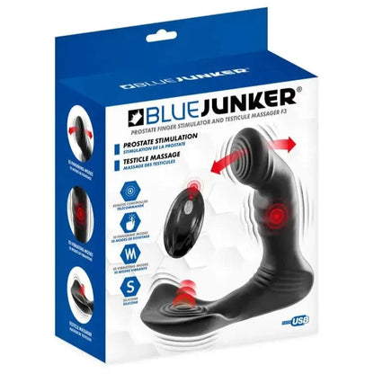 Vibrateur à Prostate & Mouvement - Blue Junker F3 | Masseur du Périnée & Testicules Blue Junker Sensations plus