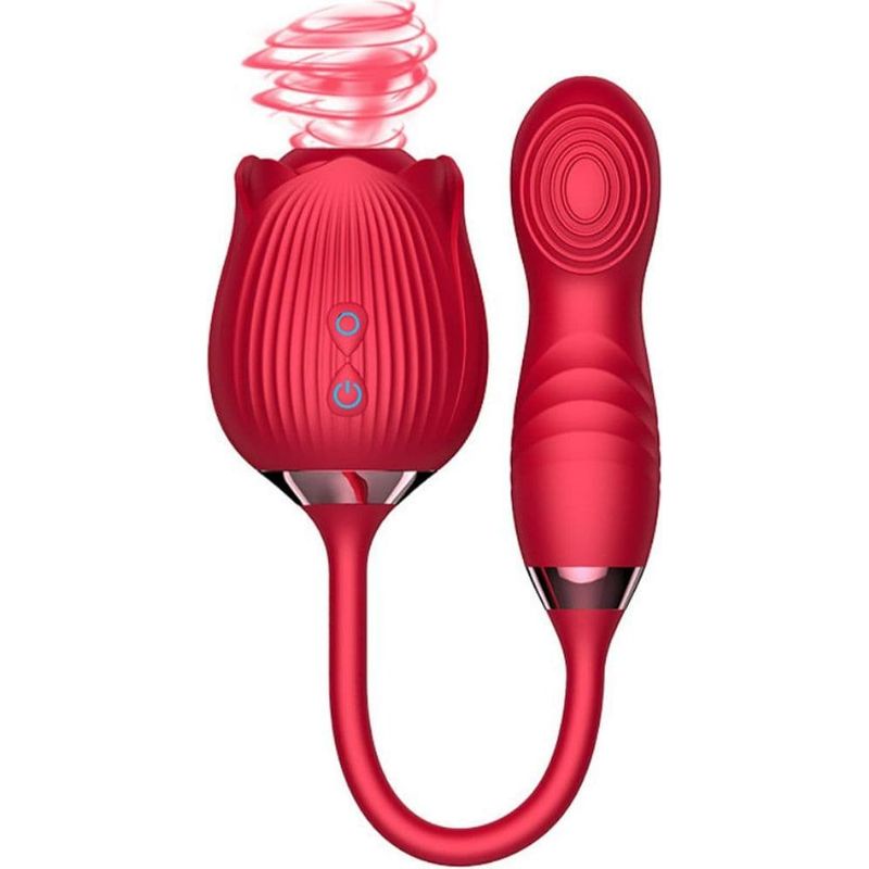 Vibrateur à Succion et Mouvement  -  Secwell - Le Roméo Flower Finger Secwell Sensations plus