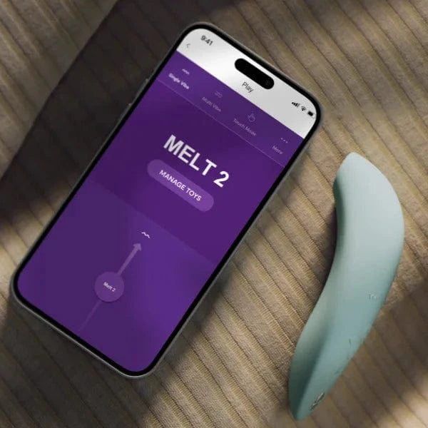 Vibrateur à Succion - We-Vibe Melt 2 | App Mobile & Pleasure Air We-Vibe Sensations plus