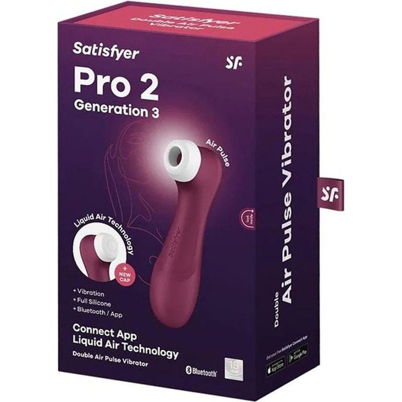 Vibrateur a Succions - Satisfyer - Pro 2 Generation 3 Connect App Satisfyer Sensations plus
