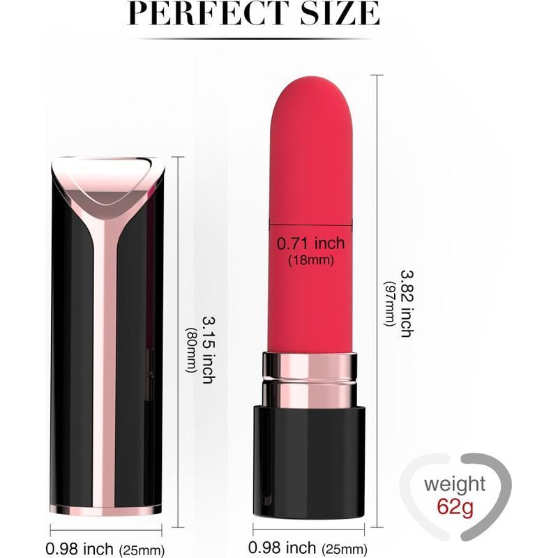 Vibrateur - Adore U - Felicia Lipstick Adore U Sensations plus