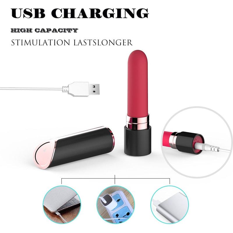 Vibrateur - Adore U - Felicia Lipstick Adore U Sensations plus