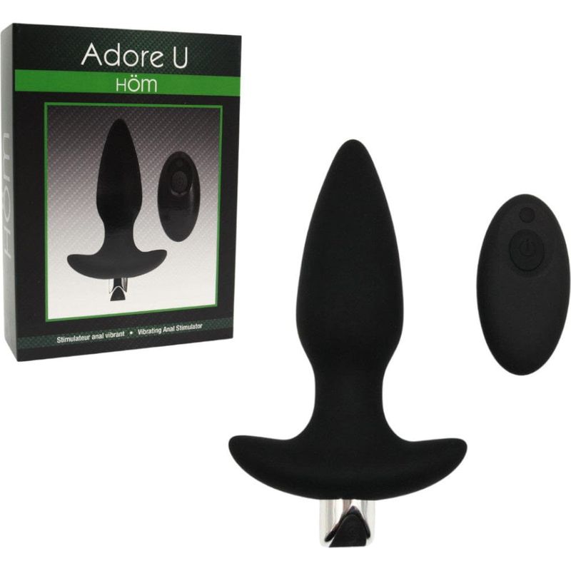 Vibrateur Anal Avec Télécommande - Adore U Höm - Plug anal - LA0477-11 Adore U - Anal Sensations plus