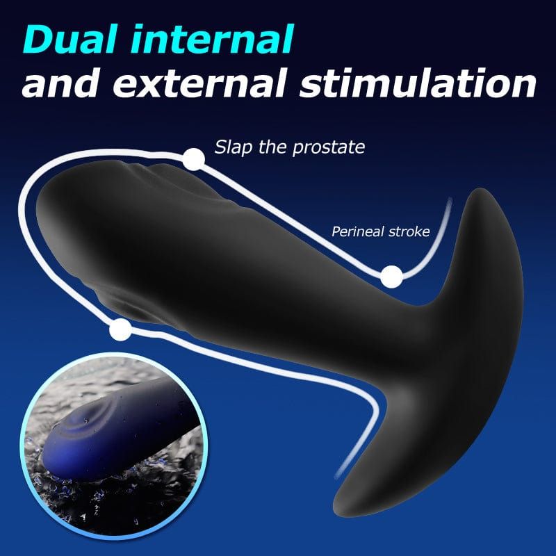 Vibrateur Anal Avec Télécommande - Secwell - Reggie Tapping Anal Plug Secwell Sensations plus