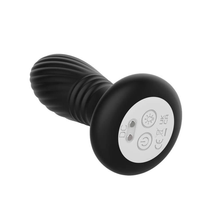 Vibrateur Anal Avec Télécommande - Secwell - Thrusting Anal Plug Secwell Sensations plus