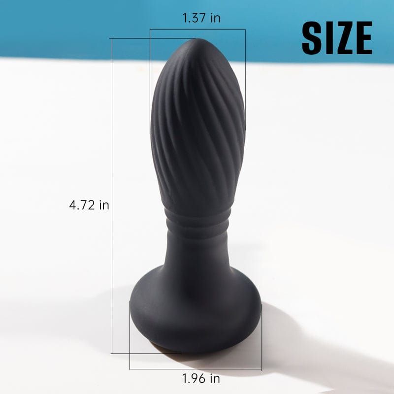 Vibrateur Anal Avec Télécommande - Secwell - Thrusting Anal Plug Secwell Sensations plus