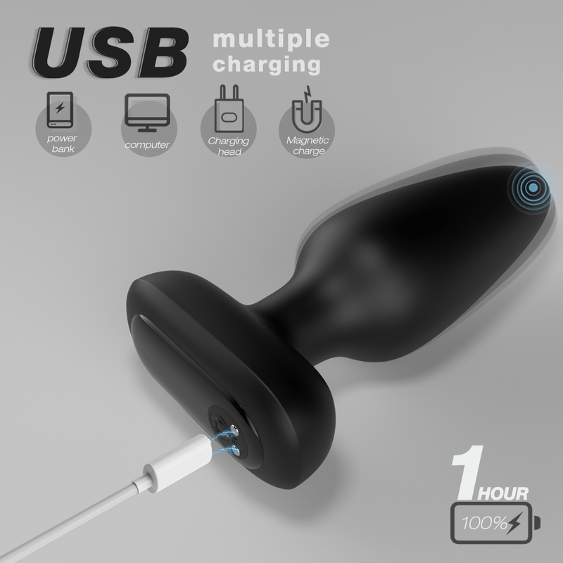 Vibrateur anal rechargeable - Adore U - Aisha Sensations Plus Sensations plus