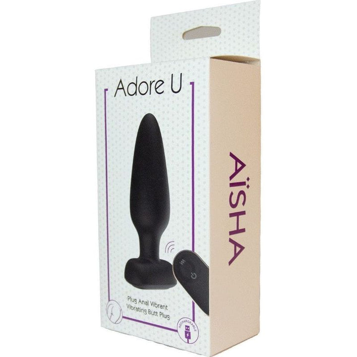 Vibrateur anal rechargeable - Adore U - Aisha Sensations Plus Sensations plus