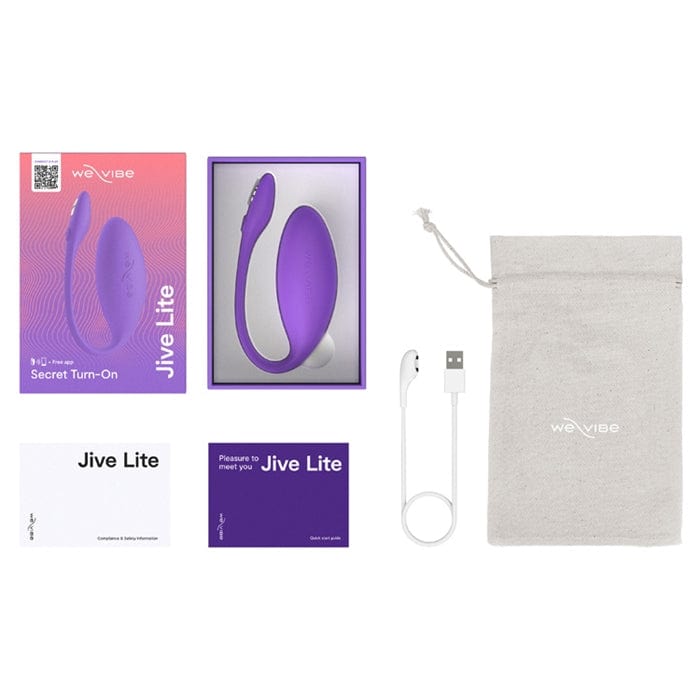 Vibrateur avec application - Jive Lite de We-Vibe | Contrôle via App & Discret We-Vibe Sensations plus
