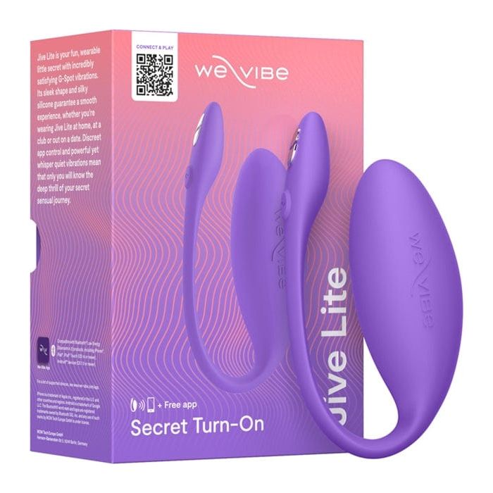 Vibrateur avec application - Jive Lite de We-Vibe | Contrôle via App & Discret We-Vibe Sensations plus
