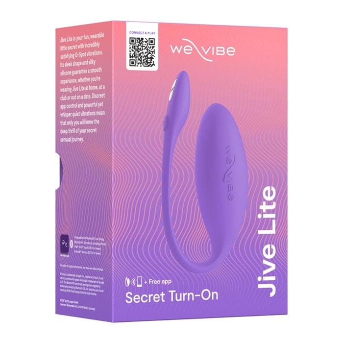 Vibrateur avec application - Jive Lite de We-Vibe | Contrôle via App & Discret We-Vibe Sensations plus