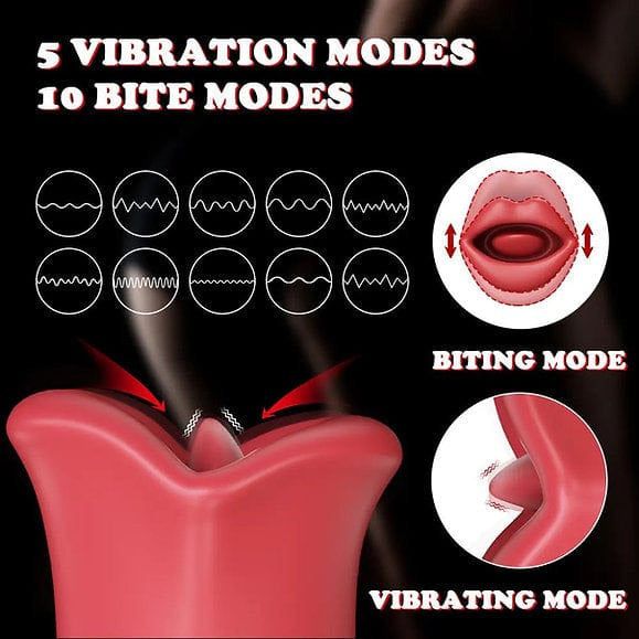 Vibrateur avec mouvements - Secwell - Big Mouth Master Secwell Sensations plus
