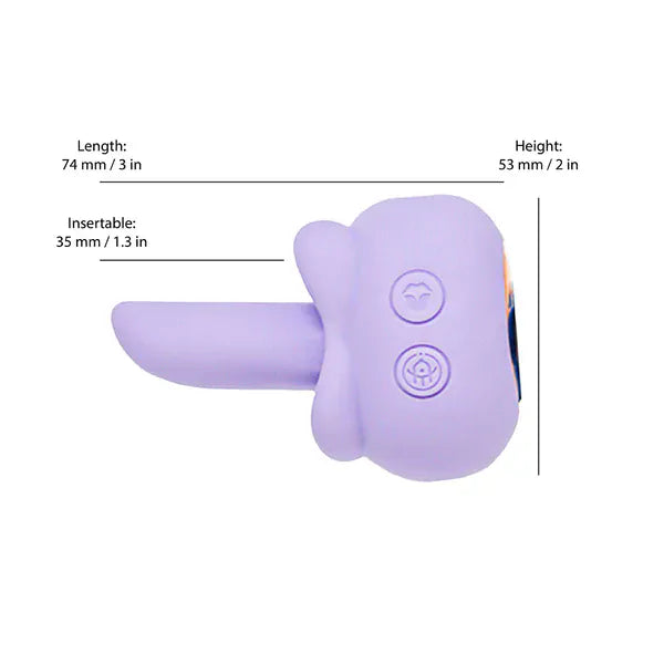 Vibrateur avec Mouvements - M’Lady Rotating Tongue | Langue Rotative & Vibrations Ciblées M’Lady Sensations plus