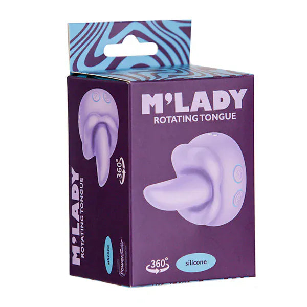 Vibrateur avec Mouvements - M’Lady Rotating Tongue | Langue Rotative & Vibrations Ciblées M’Lady Sensations plus