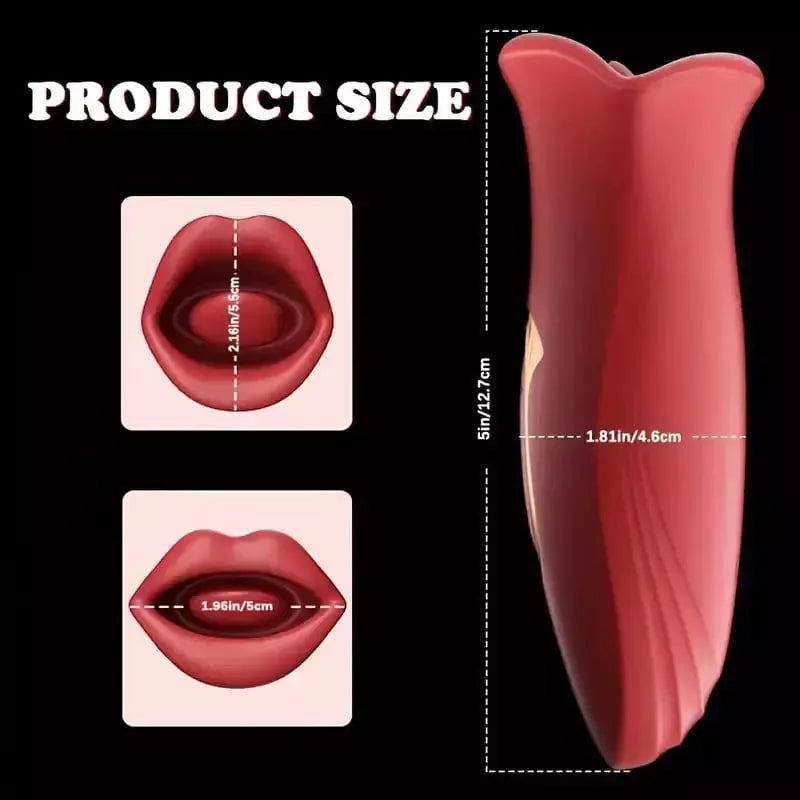 Vibrateur avec mouvements - Secwell - Big Mouth Master Secwell Sensations plus