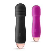 Vibrateur avec Tête à Stries - Joystick My First | 7 Modes, USB, Silicone Doux & Étanche My First Sensations plus