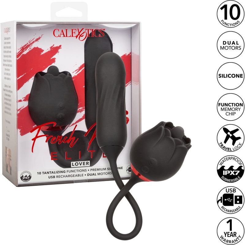 Vibrateur - Calexotics - French Kiss Elite Lover CalExotics Sensations plus