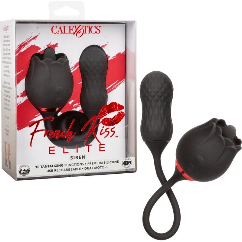 Vibrateur - Calexotics - French Kiss Elite - Siren CalExotics Sensations plus