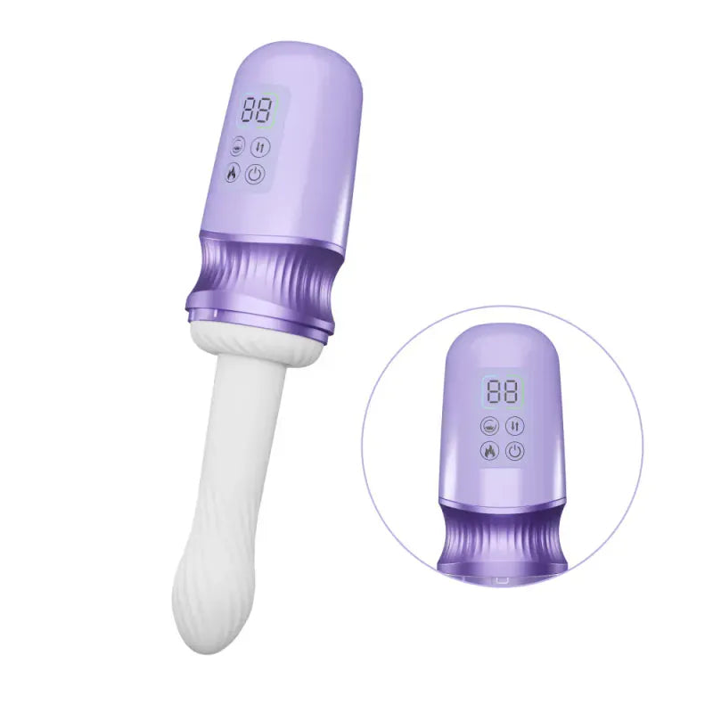Vibrateur Chauffant & Va-et-Vient - Temptasia Violet Vixen | Jusqu’à 800 Coups par Minute Temptasia Sensations plus