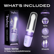 Vibrateur Chauffant & Va-et-Vient - Temptasia Violet Vixen | Jusqu’à 800 Coups par Minute Temptasia Sensations plus