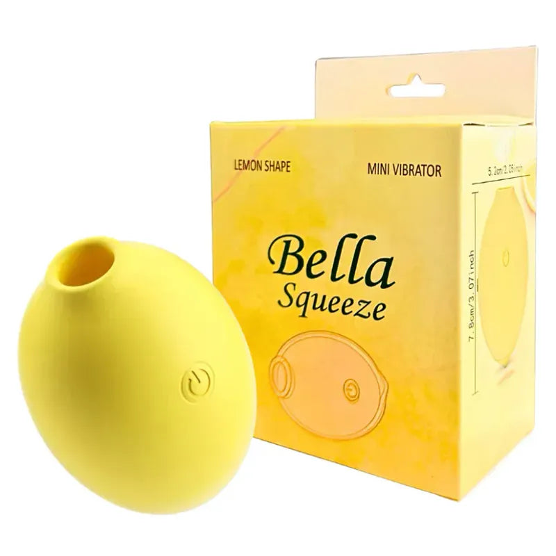 Vibrateur Clitoridien - Bella Squeeze Lemon | Rechargeable Bella Vibe Sensations plus