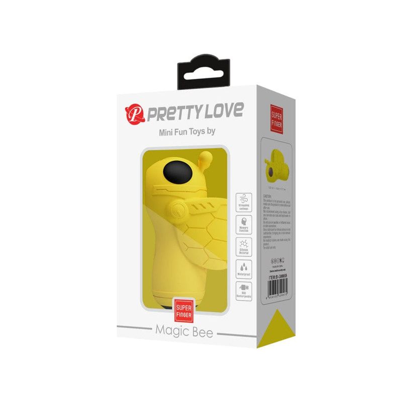 Vibrateur Clitoridien - Magic Bee | 10 modes de Tapotements qui Éveiller vos Zones Érogènes Pretty Love Sensations plus