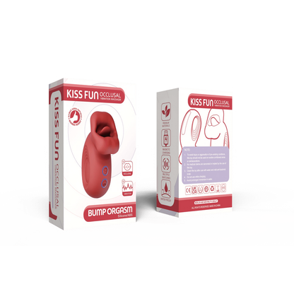 Vibrateur Clitoridien & Mamelons - Kiss Fun | Vibrations & Morsure Secwell Sensations plus