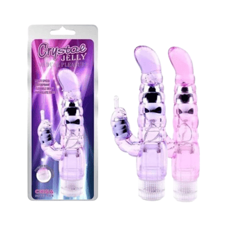 Vibrateur - Crystal Jelly - My Dual Pleasure Crystal Jelly Sensations plus