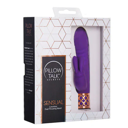 Vibrateur Double avec Mouvement - Pillow Talk Secrets  Sensual | Point G & Clitoris Pillow Talk Sensations plus