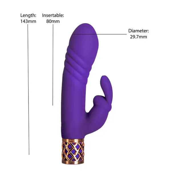 Vibrateur Double avec Mouvement - Pillow Talk Secrets  Sensual | Point G & Clitoris Pillow Talk Sensations plus