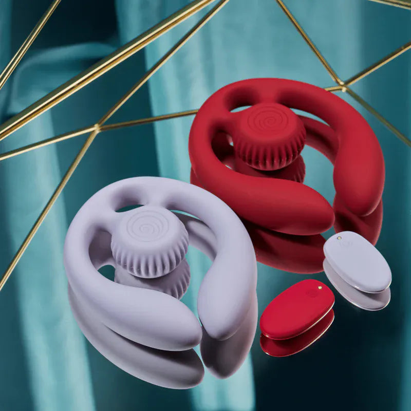 Vibrateur Double Pénétration - SVibe Snail GIZI Duo | Double Stimulation Interne & Externe SVibe Sensations plus