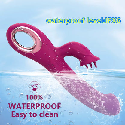 Vibrateur Double Stimulation 3-en-1 - Duo Passion | Point G & Clitoris Osez-Vous Sensations plus