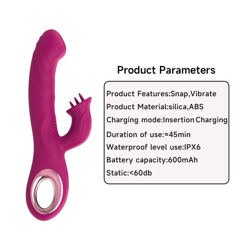 Vibrateur Double Stimulation 3-en-1 - Duo Passion | Point G & Clitoris Osez-Vous Sensations plus