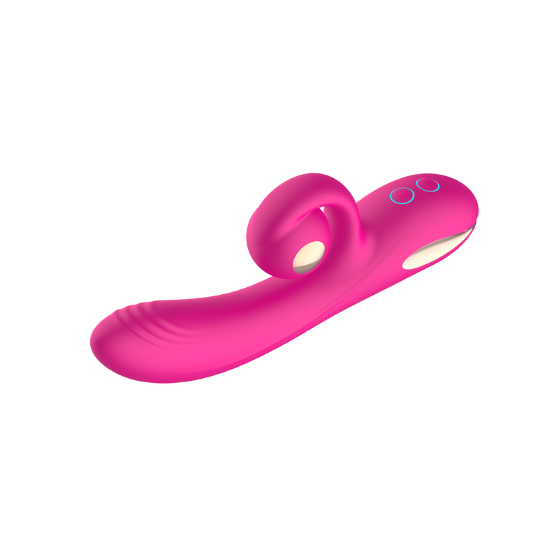 Vibrateur Double Stimulation - Bean Sprout | Clitoris & Point G & Rotation Vaginale Secwell Sensations plus