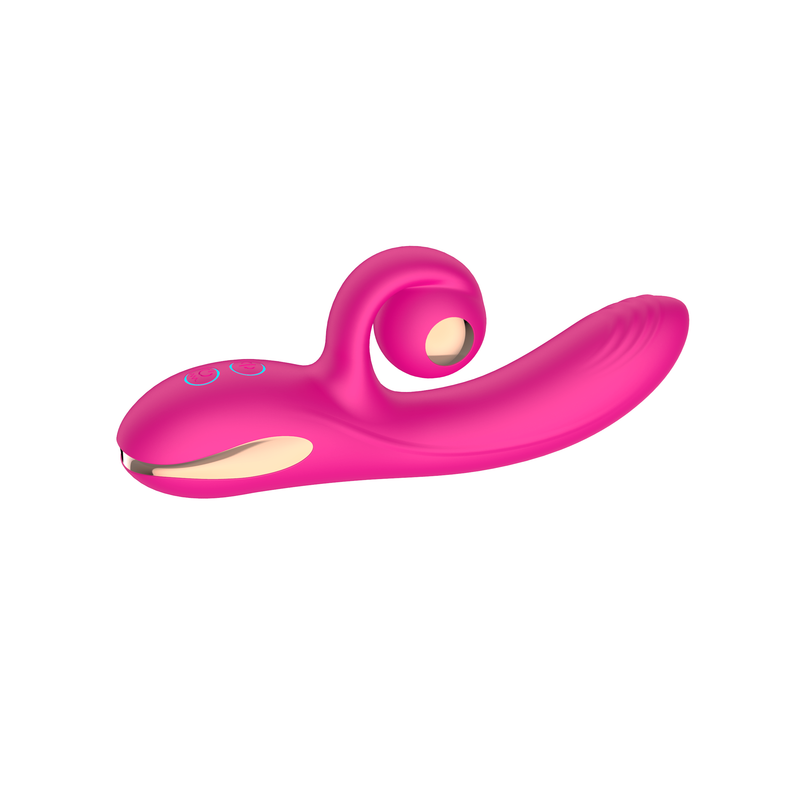 Vibrateur Double Stimulation - Bean Sprout | Clitoris & Point G & Rotation Vaginale Secwell Sensations plus