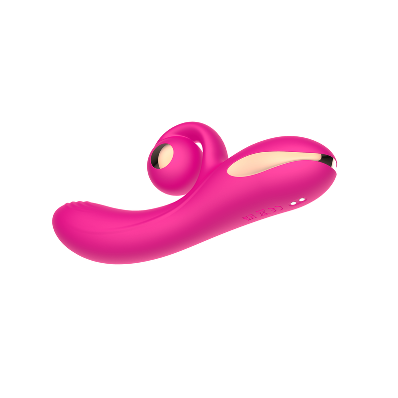 Vibrateur Double Stimulation - Bean Sprout | Clitoris & Point G & Rotation Vaginale Secwell Sensations plus