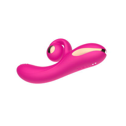 Vibrateur Double Stimulation - Bean Sprout | Clitoris & Point G & Rotation Vaginale Secwell Sensations plus