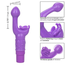 Vibrateur double stimulation`- Butterfly Kiss | Flexible & Waterproof pour un Plaisir Intense Calexotics Sensations plus