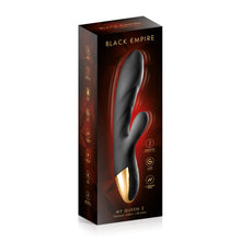 Vibrateur Double Stimulation Chauffant - Black Empire My Queen 2 | Clitoris & Point G Black Empire Sensations plus