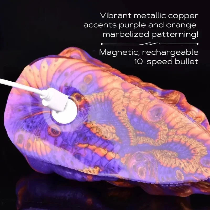 Vibrateur Double Stimulation - Copperhead | Tentacule Rechargeable Icon Brands Sensations plus