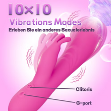 Vibrateur Double Stimulation - Jade Rabbit –  Puissant avec 10 Modes de Vibration Osez-Vous Sensations plus