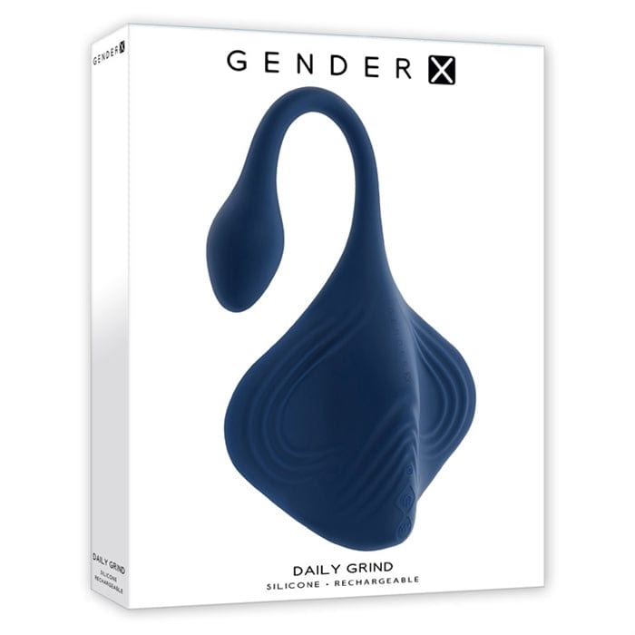 Vibrateur Double Stimulation - La Vague Daily Grind | Avec Plug & Texturée Gender X Sensations plus