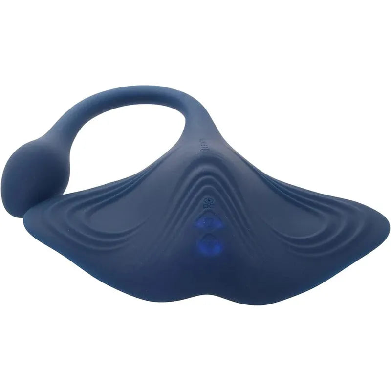 Vibrateur Double Stimulation - La Vague Daily Grind | Avec Plug & Texturée Gender X Sensations plus