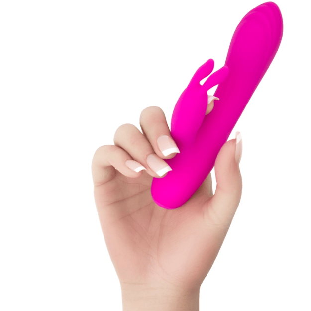 Vibrateur Double Stimulation - Mini Rabbit | 10 Modes de Vibration Puissant, Clitoris & Point G Secwell Sensations plus